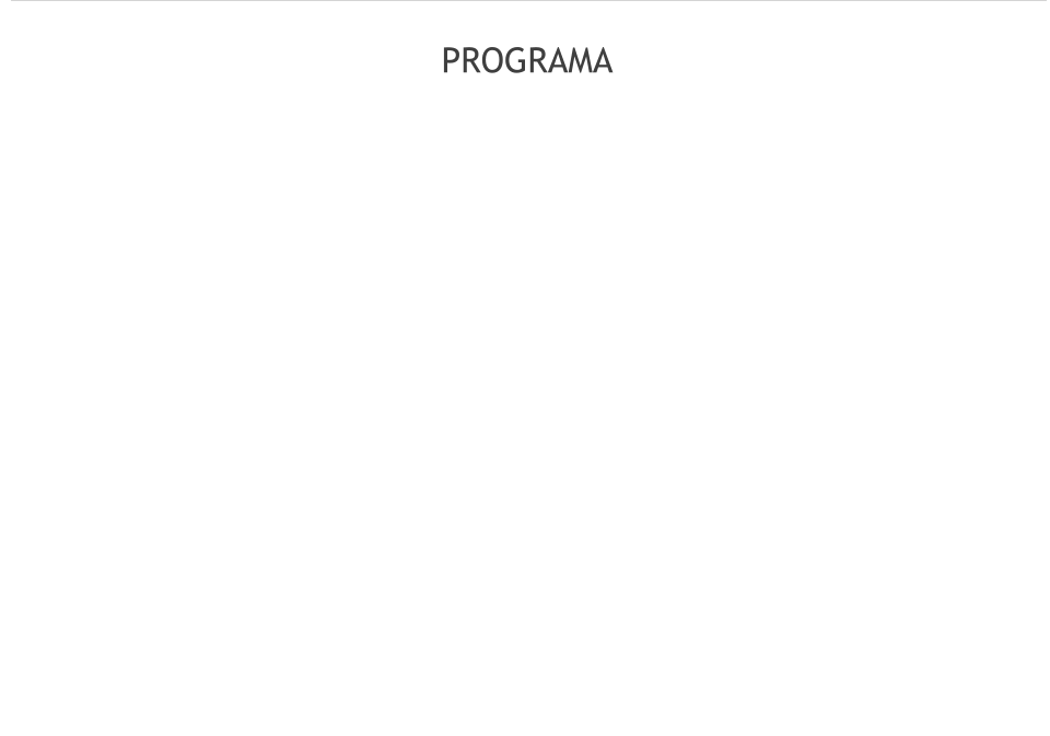 PROGRAMA
